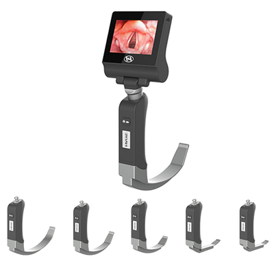 Laryngoscope visuel rigide réutilisable rechargeable pour l'intubation d'anesthésie générale