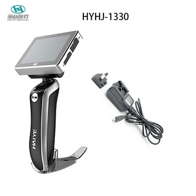 laryngoscope visuel optique d'affichage à cristaux liquides de 3,0 pouces avec les lames jetables de la catégorie 3P médicale
