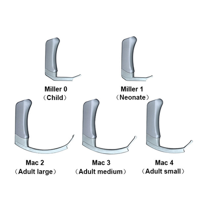 Laryngoscope visuel de 70 lames du degré 5 pour le CE oral différent de structure