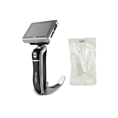 2 millions de laryngoscope visuel tenu dans la main rechargeable de pixel avec la lame jetable