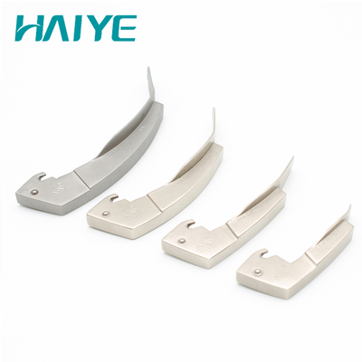 Laryngoscope visuel jetable portatif Kit For Airway Intubation de l'acier inoxydable HD