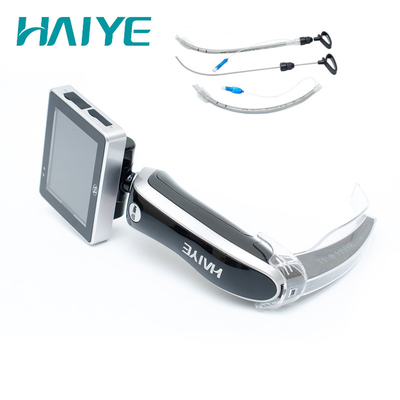 Lame jetable de laryngoscope visuel portatif de charge d'USB pour l'Anesthesiology de voie aérienne