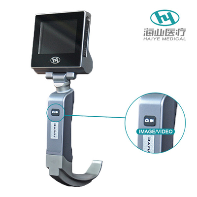 Laryngoscope visuel adulte inoxydable pour l'usage difficile de tube d'intubation de voie aérienne