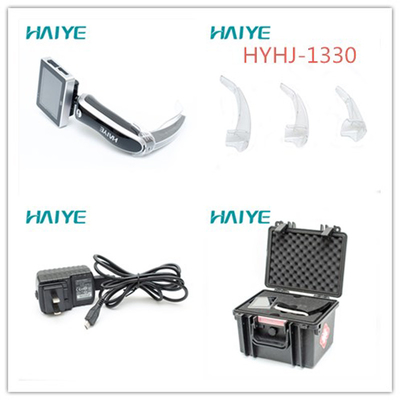 Laryngoscope visuel rigide durable remarquable pour l'intubation visuelle avec les lames jetables de taille adulte