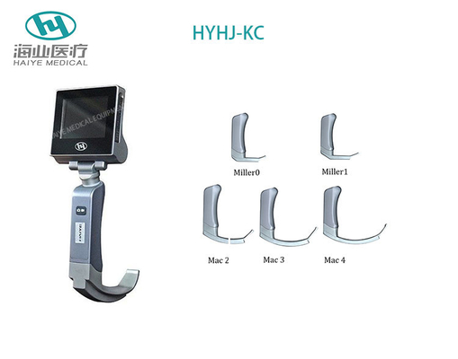 Laryngoscope 2022 visuel réutilisable chirurgical d'acier inoxydable d'USB 32GB