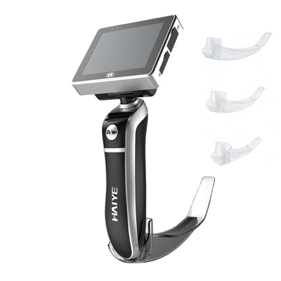 laryngoscope visuel d'anesthésie jetable chirurgicale de lame de l'écran 3-Inch