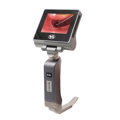 Système visuel flexible de caméra de Hd de laryngoscope d'angle de rotation