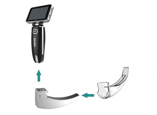 Laryngoscope visuel d'intubation à usage unique d'ICU SME avec la résolution de 1280 x 720 caméras