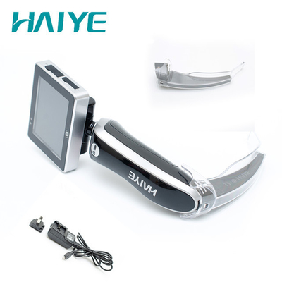 L'OEM tournent le laryngoscope visuel optique 3&quot; de fibre écran de couleur de TFT