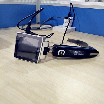 Endoscope chirurgical aidé d'intubation visuelle jetable trachéale de laryngoscope