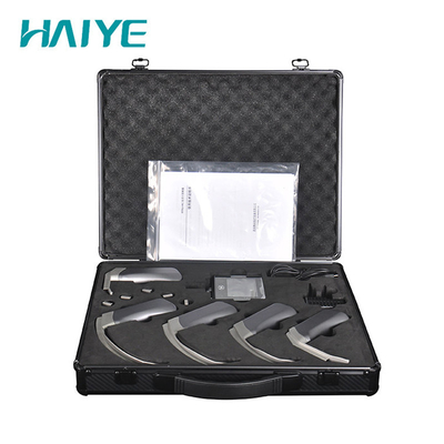 Jambe ergonomique de main de laryngoscope visuel de 5 Mac Miller Blades Medical Digital Handheld