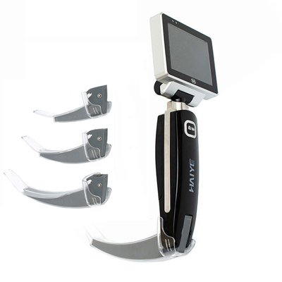laryngoscope visuel laryngé trachéal d'acier inoxydable d'anesthsia pour l'usage difficile d'intubation de voie aérienne