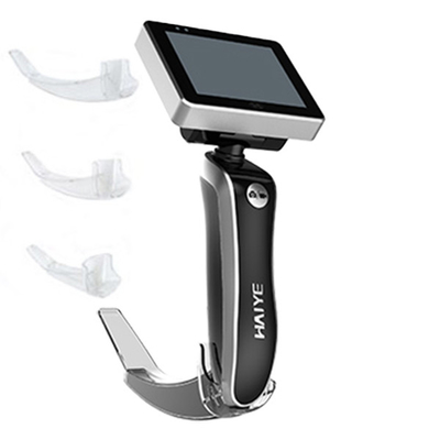 2 millions de laryngoscope visuel tenu dans la main rechargeable de pixel avec la lame 3 jetable
