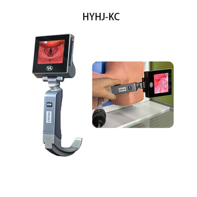 Laryngoscope visuel tenu dans la main d'intubation de CMOS avec la visualisation hyperangulée de glotte de 70 degrés