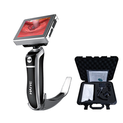 2 millions de laryngoscope aidé visuel d'intubation rechargeable de pixels avec les lames jetables