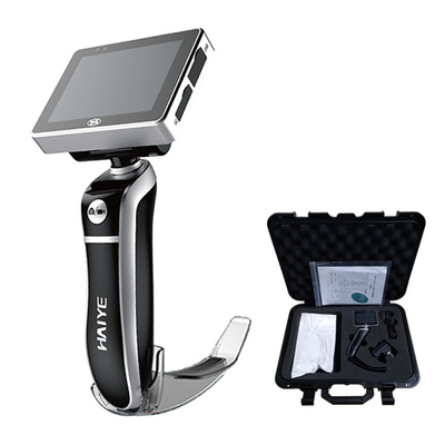 2 millions de laryngoscope visuel tenu dans la main rechargeable de pixel avec la lame jetable