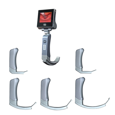 3&quot; laryngoscope visuel réutilisable portatif de premiers secours pour l'intubation 8GB de voie aérienne