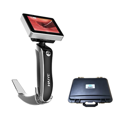 Laryngoscope visuel d'anesthésie jetable chirurgicale de lame avec l'écran de 3,0 pouces