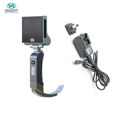 Type de batterie au lithium-ion de laryngoscope vidéo portable à luminosité de 3000 lux