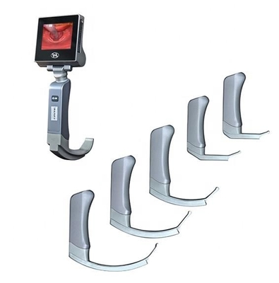 CMOS portatif laryngoscope visuel réutilisable d'affichage à cristaux liquides de 3,5 pouces pour l'intubation