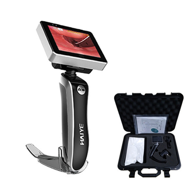 Laryngoscope vidéo portable tout-en-un à stockage 8G de 2 millions de pixels avec fonction de sortie AV