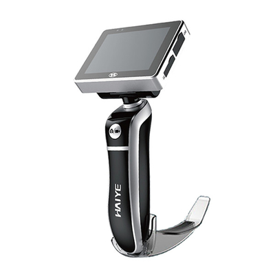 Laryngoscope vidéo médical pour intubation des voies respiratoires avec écran tout-en-un de 3 po avec lames jetables
