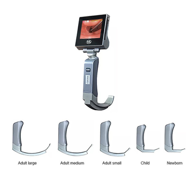 Intubation visuelle de laryngoscope d'acier inoxydable diplômée par la CE pour l'OIN 13485 de FDA d'intubation difficile de voie aérienne
