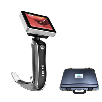 Laryngoscope vidéo portable avec fonction de sortie AV pour l'intubation des voies respiratoires