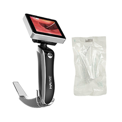 2022 Laryngoscope vidéo rechargeable de 2 millions de pixels avec 3 lames jetables