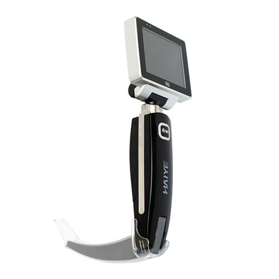 CE 2 millions de laryngoscope visuel d'anesthésie médicale de pixel avec 3 lames jetables