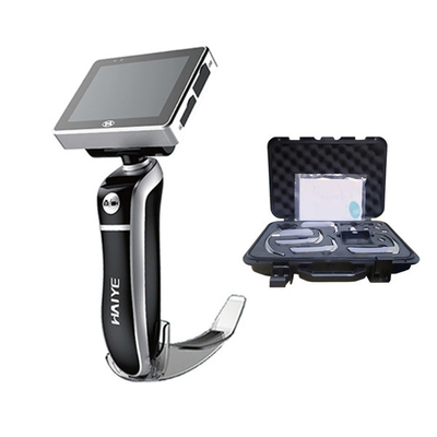 2022 Laryngoscope vidéo portable rechargeable de 2 millions de pixels 8G avec 3 lames jetables