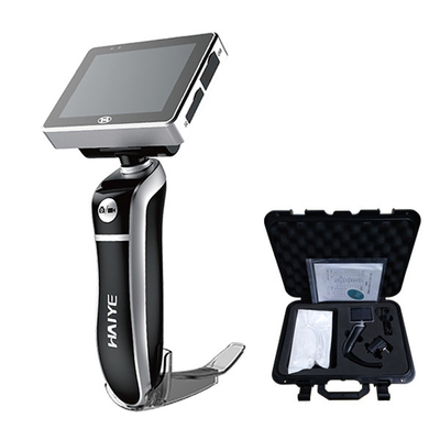 Laryngoscope visuel d'anesthésie médicale avec la lame jetable écran de 3,0 pouces