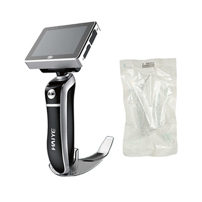 2022 CE a certifié le laryngoscope visuel tenu dans la main rechargeable de 2 millions de pixel avec 3 lames jetables