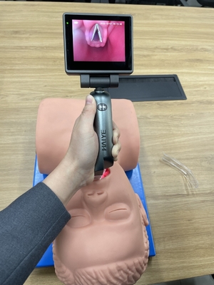 Endoscope chirurgical de lame du laryngoscope HD de système visuel réutilisable de caméra écran tactile de 3,0 pouces