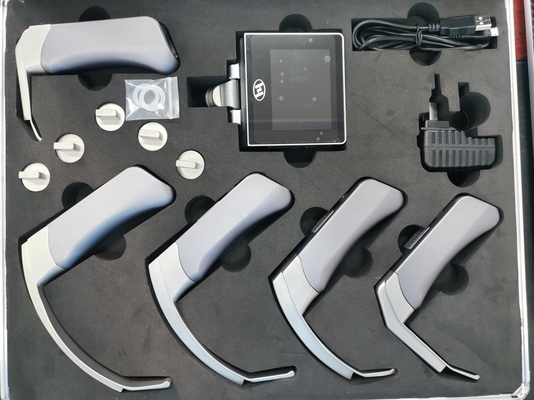 3 millions de laryngoscope visuel chirurgical médical tenu dans la main de pixel avec la fonction de sortie de poids du commerce