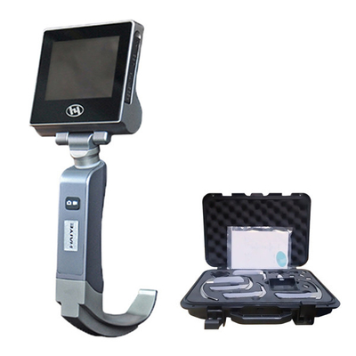 Lames visuelles médicales réutilisables du laryngoscope 5 d'acier inoxydable pour l'intubation de voie aérienne