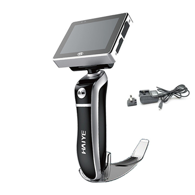 2022 2 millions de laryngoscope visuel tenu dans la main rechargeable tout-en-un de pixel avec 3 lames jetables