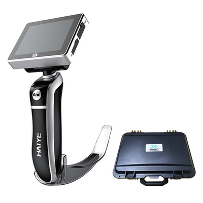 le CE 2022 a délivré un certificat le laryngoscope visuel d'intubation tout-en-un de voie aérienne du stockage 8G avec les lames jetables