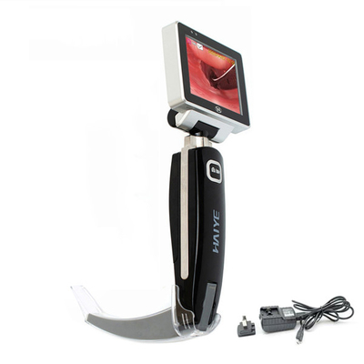 Laryngoscope visuel portatif d'acier inoxydable d'anesthésie de 2023 ICU pour l'intubation difficile de voie aérienne