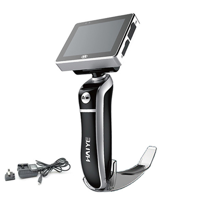 Le CE a délivré un certificat le laryngoscope visuel tout-en-un d'anesthésie d'écran de 3 pouces avec les lames jetables
