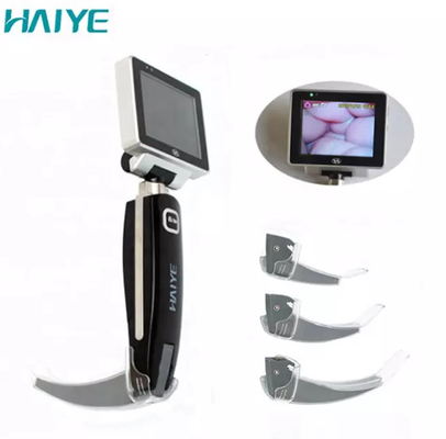 Endoscopes visuels jetables de laryngoscope de poignée rigide pour la délivrance de secours