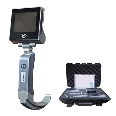 Système visuel flexible de caméra de Hd de laryngoscope d'angle de rotation