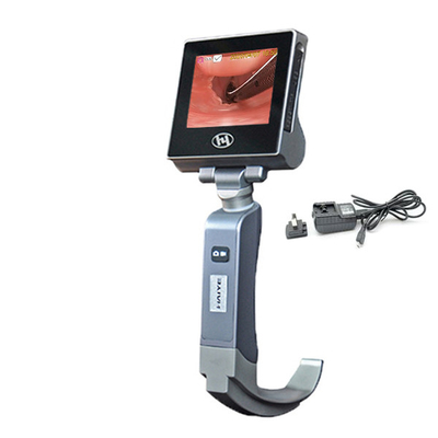 3,0&quot; les instruments chirurgicaux visuels flexibles d'acier inoxydable de laryngoscope a réutilisé des lames